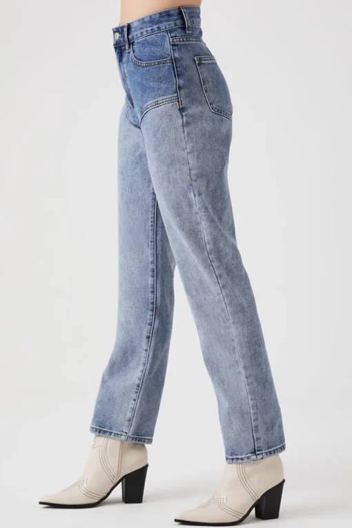 Stonewash Relaxed-Fit Jeans