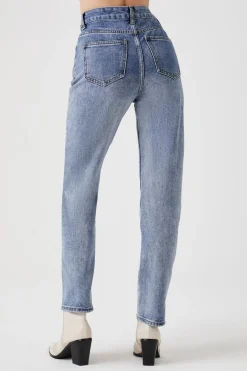 Stonewash Relaxed-Fit Jeans