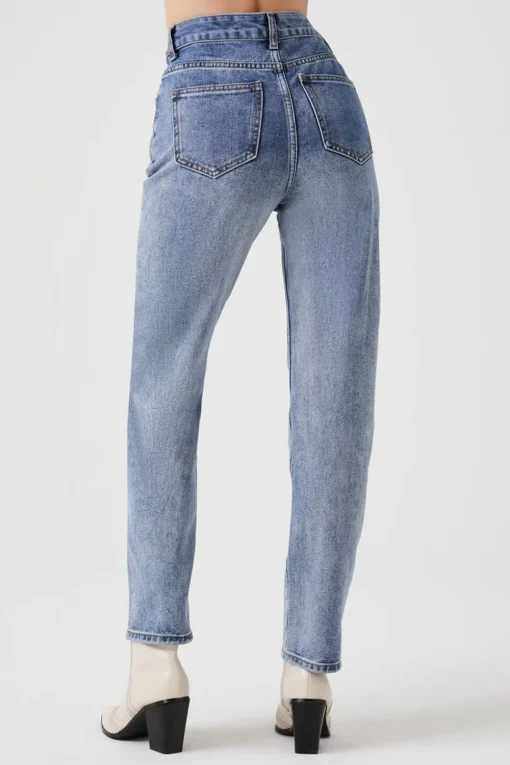 Stonewash Relaxed-Fit Jeans