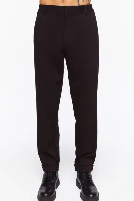 Straight-Leg Trousers