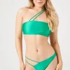 Strappy Bikini Top & Bottoms Set