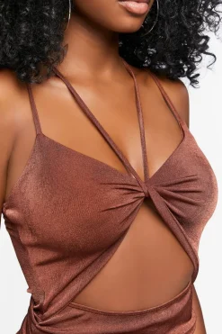 Strappy Bodycon Mini Dress