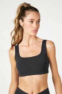 Strappy Longline Sports Bra