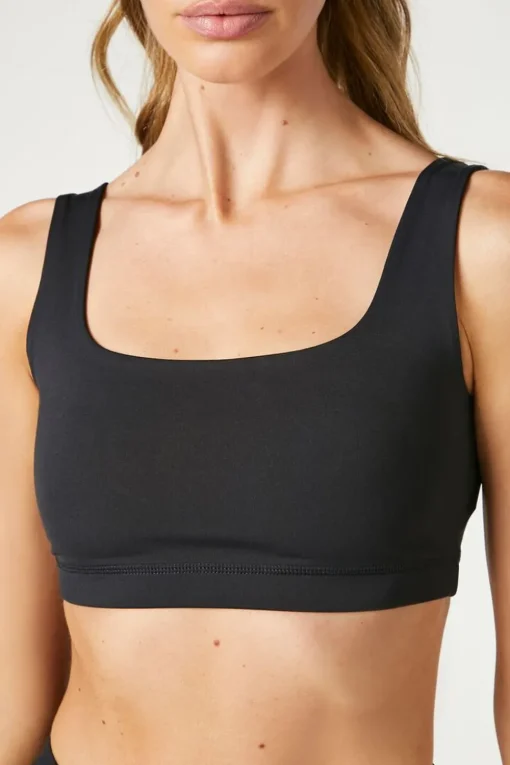 Strappy Longline Sports Bra