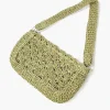 Straw Baguette Bag