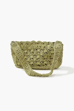 Straw Baguette Bag