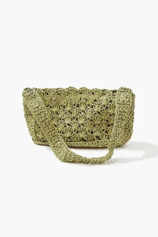 Straw Baguette Bag
