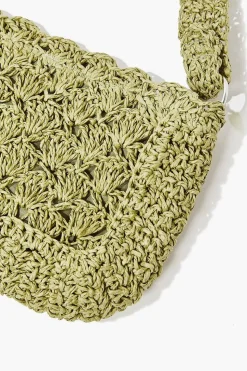 Straw Baguette Bag