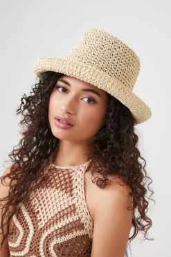 Straw Bucket Hat