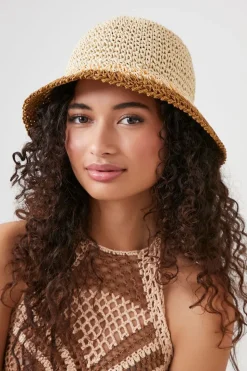 Straw Bucket Hat
