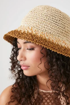 Straw Bucket Hat