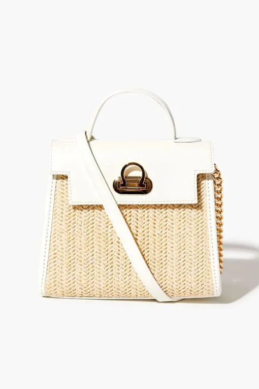 Straw Crossbody Bag