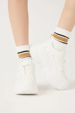 Striped Crew Socks