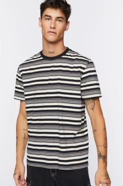 Striped Crew Tee