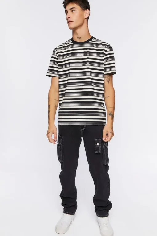 Striped Crew Tee