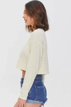 Striped Cropped Top