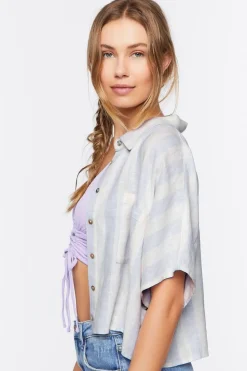 Striped Linen-Blend Shirt