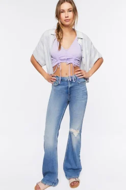 Striped Linen-Blend Shirt