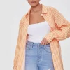 Striped Poplin Shirt