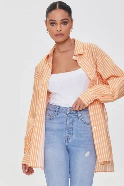 Striped Poplin Shirt