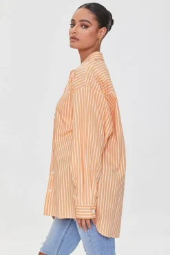 Striped Poplin Shirt