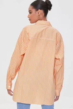 Striped Poplin Shirt