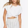 Striped Pull-On Shorts