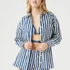 Striped Pull-On Shorts