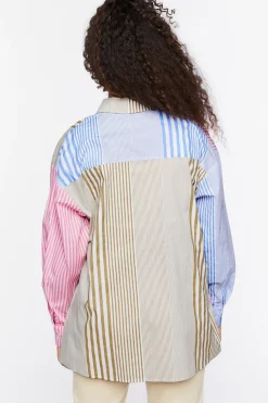 Striped Reworked Poplin Shirt