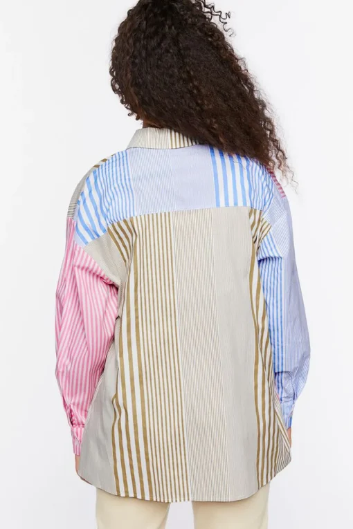 Striped Reworked Poplin Shirt