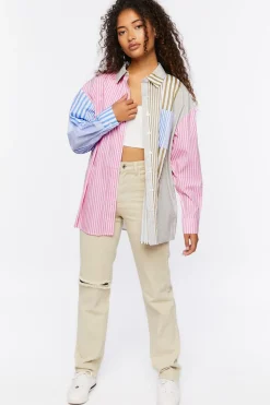 Striped Reworked Poplin Shirt