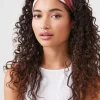 Striped Satin Headwrap
