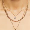 Sun & Moon Layered Necklace