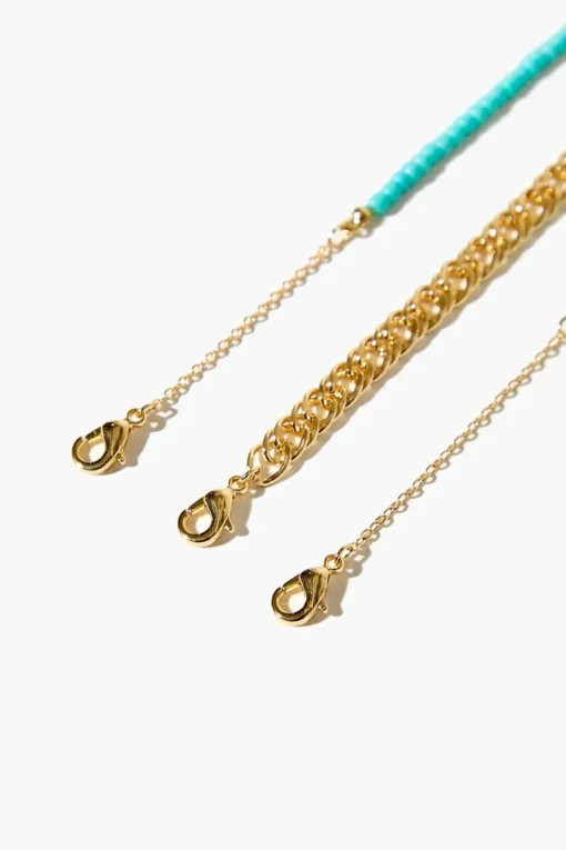 Sun Charm Bracelet Set