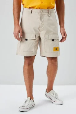 Sun Patch Graphic Cargo Shorts