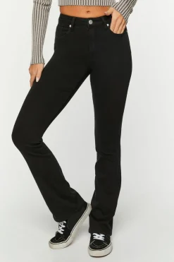 Super Stretch Straight-Leg Jeans