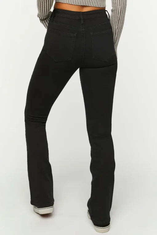 Super Stretch Straight-Leg Jeans