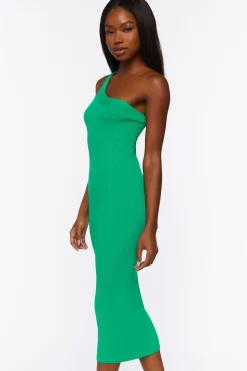 Sweater-Knit Bodycon Midi Dress