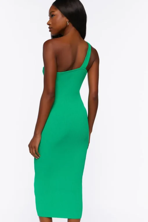 Sweater-Knit Bodycon Midi Dress