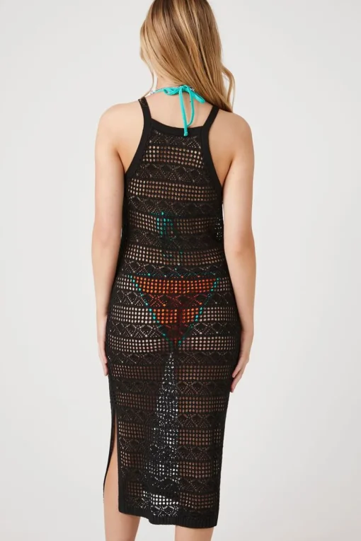 Sweater-Knit Cami Midi Dress
