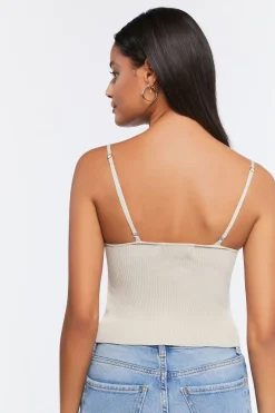 Sweater-Knit Cami Top