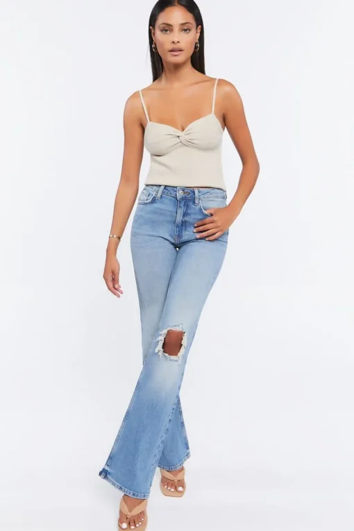 Sweater-Knit Cami Top