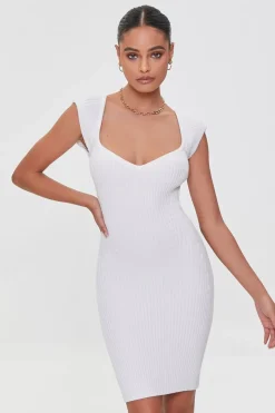 Sweater-Knit Mini Dress