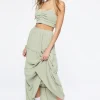Sweetheart Cropped Cami & Maxi Skirt Set