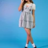 Sweetheart Denim Mini Dress