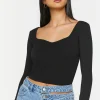 Sweetheart Long-Sleeve Top