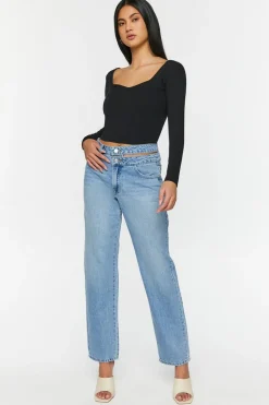 Sweetheart Long-Sleeve Top