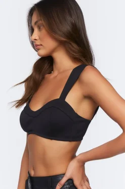 Sweetheart Neck Crop Top
