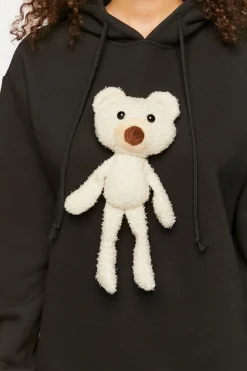 Teddy Bear Fleece Hoodie