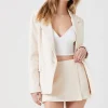 Textured Cotton Skort